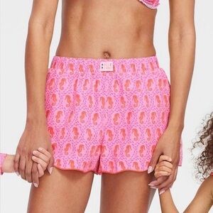Roller Rabbit x Target seahorse poplin shorts